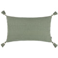 Eucalyptus - Front - Yard Caliche Tassel Textured Cushion Cover