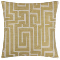 Olive - Front - Hoem Lauder Jacquard Cushion Cover