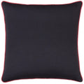 Multicoloured - Back - Wylder Glorine Velvet Piped Cushion Cover