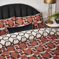 Brick - Back - Furn Avalon Geometric Duvet Cover Set