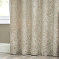 Natural - Back - Wylder Bali Jacquard Botanical Eyelet Curtains