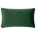 Black-Green - Back - Wylder Psitta Velvet Cushion Cover