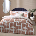 Plaster - Front - Hoem Tuba Reversible Abstract Duvet Cover Set