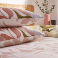 Plaster - Side - Furn Amarosa Reversible Abstract Duvet Cover Set