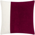 Cherry - Front - Furn Coba Washed Velvet Cushion Cover