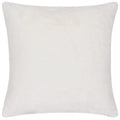 Pink - Back - Heya Home Cozee Faux Fur Checked Cushion Cover