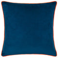 Multicoloured - Back - Furn D'Azure Piped Abstract Cushion Cover