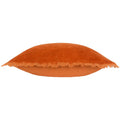 Rust - Side - Yard Jaye Velvet Fringe Cushion Cover