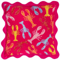 Pink - Front - Furn Scalloped Crustaceans Cushion Cover