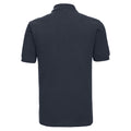 French Navy - Back - Russell Mens Classic Cotton Pique Polo Shirt