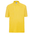 Yellow - Front - Russell Childrens-Kids Polo Shirt