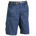 Dark Navy - Front - Portwest Mens Action Shorts (S889)