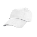 White - Front - Result Headwear Childrens-Kids Cotton Low Profile Baseball Cap