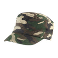 Olive - Front - Result Headwear Urban Camo Cap