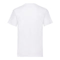 White - Back - Fruit of the Loom Unisex Adult Plain Cotton Heavy T-Shirt