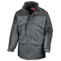 Anthracite-Black - Front - Result Mens Seneca Hi Activity Waterproof Jacket