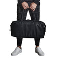 Black - Back - Quadra Nuhide Weekender Duffle Bag