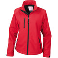 Red - Front - Result Womens-Ladies Soft Shell Jacket