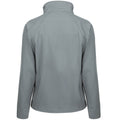 Silver Grey - Back - Result Womens-Ladies Soft Shell Jacket