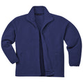 Navy - Front - Portwest Mens Argyll Heavy Fleece Anti-Pill Jacket (F400)