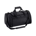 Black - Front - Quadra Plain Sports Holdall