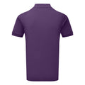 Purple - Back - Asquith & Fox Mens Glacier Tech Polo Shirt