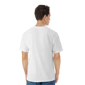 White - Back - Gildan Mens Plain T-Shirt