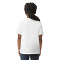 White - Back - Gildan Childrens-Kids Plain T-Shirt