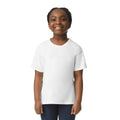 White - Front - Gildan Childrens-Kids Plain T-Shirt