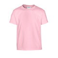 Light Pink - Front - Gildan Childrens-Kids Plain Lightweight T-Shirt