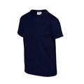 Navy - Side - Gildan Childrens-Kids Plain Lightweight T-Shirt