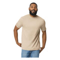 Sand - Front - Gildan Mens Plain Lightweight T-Shirt