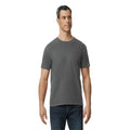 Charcoal - Front - Gildan Mens Plain Lightweight T-Shirt