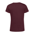 Burgundy - Back - B&C Womens-Ladies Inspire E150 T-Shirt