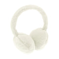 Ecru - Front - Ribbon Faux Fur Earmuffs