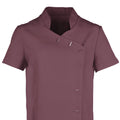 Burgundy - Front - Premier Womens-Ladies *Orchid* Tunic - Health Beauty & Spa - Workwear