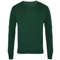 Bottle - Front - Premier Mens V-Neck Knitted Sweater