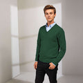 Bottle - Back - Premier Mens V-Neck Knitted Sweater