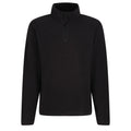 Black - Front - Regatta Mens 170 Series Anti-pill Zip Neck Micro Fleece