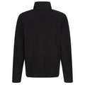 Black - Back - Regatta Mens 170 Series Anti-pill Zip Neck Micro Fleece