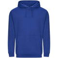 Bright Royal Blue - Front - Awdis Unisex College Hooded Sweatshirt - Hoodie