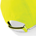 Fluorescent Yellow - Side - Beechfield Enhanced-viz - Hi Vis Baseball Cap - Headwear