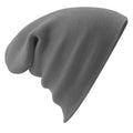 Granite - Back - Beechfield Soft Feel Knitted Winter Hat