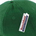 Forest Green - Lifestyle - Beechfield Unisex Pro-Style Heavy Brushed Cotton Baseball Cap - Headwear