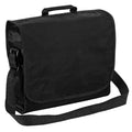 Black - Front - Quadra Plain Record - Messenger Bag (9 Litres)