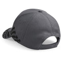 Graphite Grey - Side - Beechfield Unisex Grand Prix Baseball Cap