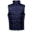 Navy - Front - 2786 Mens Plain Bodywarmer - Gilet Jacket