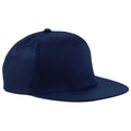 French Navy - Front - Beechfield Unisex 5 Panel Retro Rapper Cap