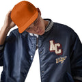 Orange - Back - Beechfield Unisex 5 Panel Retro Rapper Cap