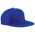 Bright Royal - Front - Beechfield Unisex 5 Panel Retro Rapper Cap